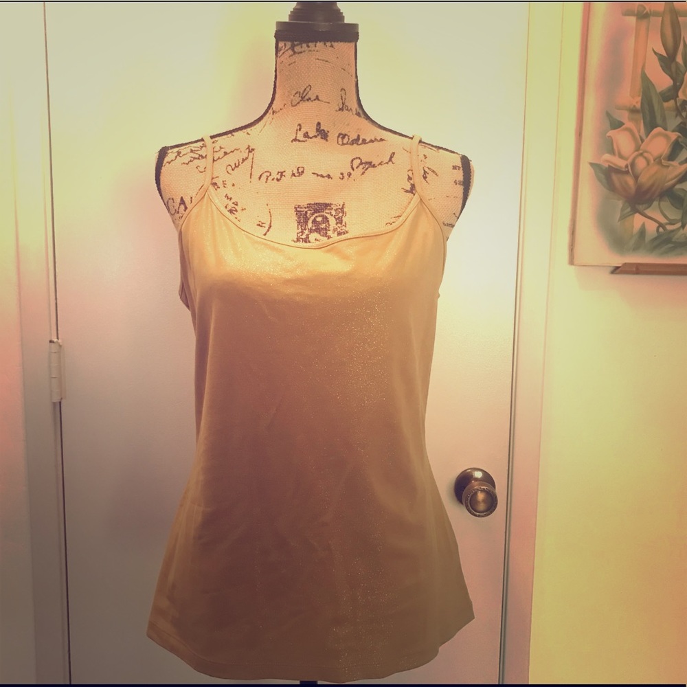 Shimmery Gold Tank